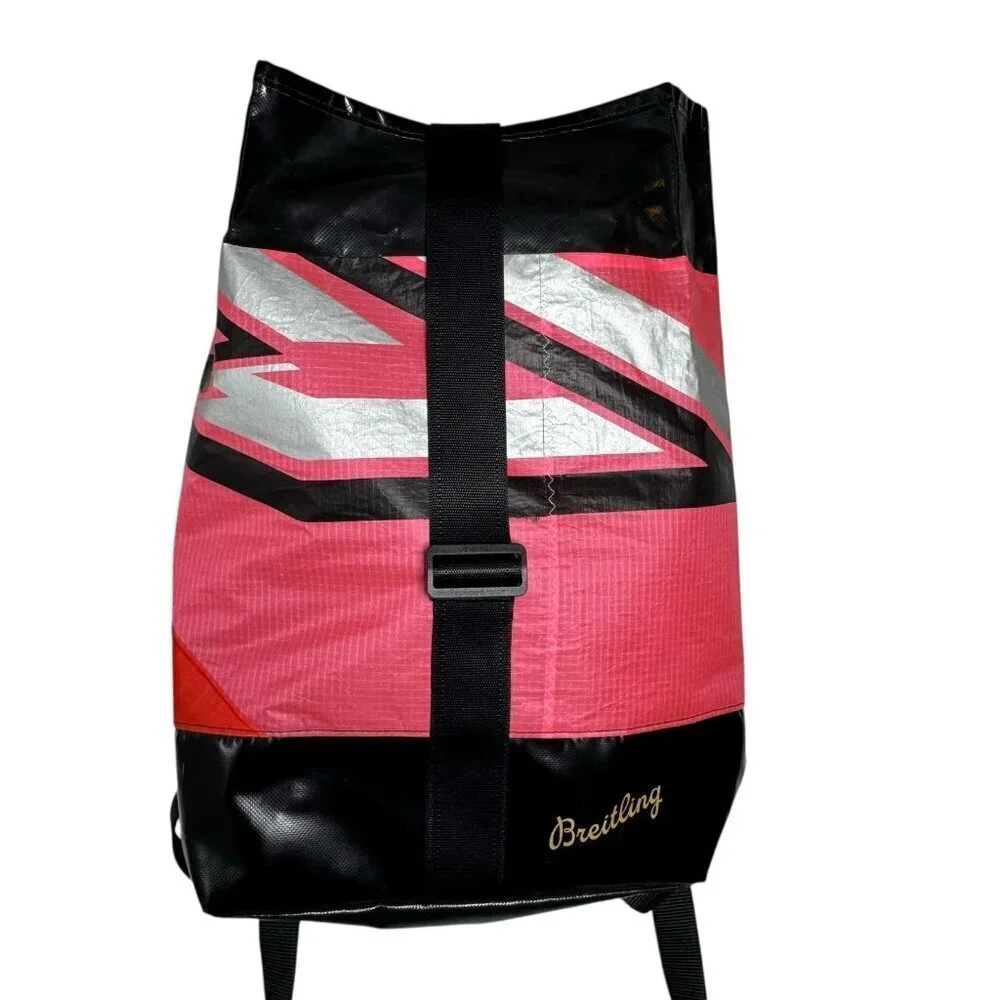 Grunbag x Breitling Dry Bag rucksack roll top Backpack repurposed kite surf